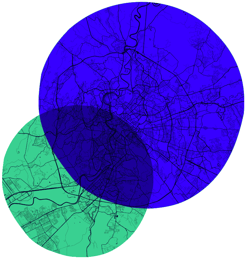 transport mobility map Rome